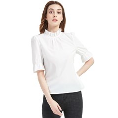 Frill Neck Blouse