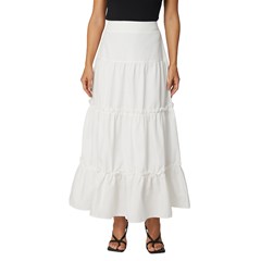 Tiered Ruffle Maxi Skirt