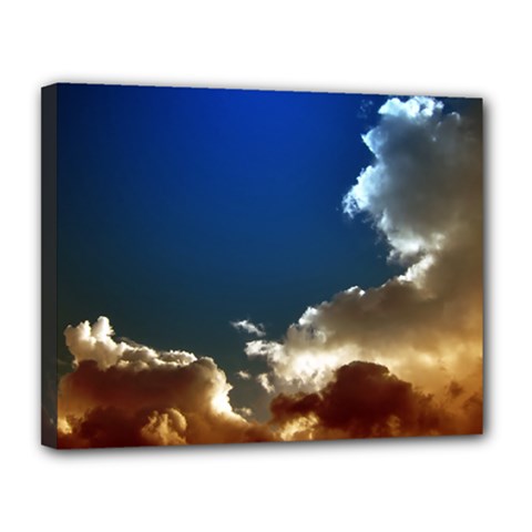 Cloudscape 11  X 14  Framed Canvas Print by artposters