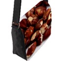 Hazelnuts Flap Closure Messenger Bag (Large) View2