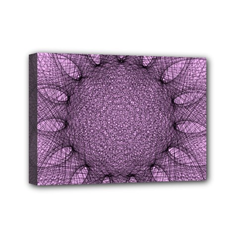 Mandala Mini Canvas 7  X 5  (framed) by Siebenhuehner