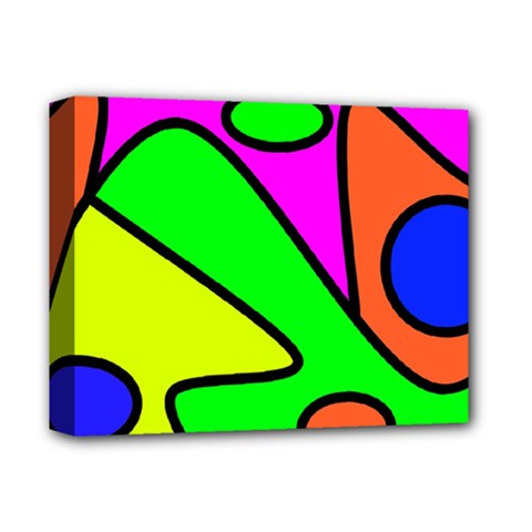 Abstract Deluxe Canvas 14  X 11  (framed) by Siebenhuehner