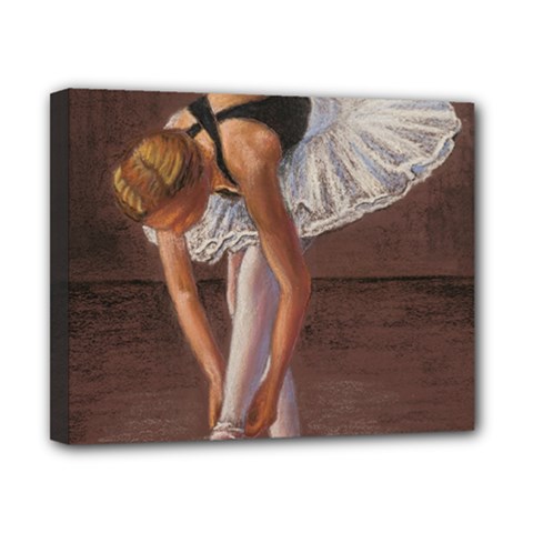 Ballerina Canvas 10  X 8  (framed) by TonyaButcher