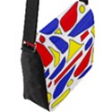 Silly Primaries Flap Closure Messenger Bag (Large) View2