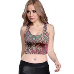 Color Mix Racer Back Crop Top by LalyLauraFLM