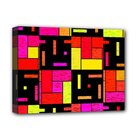 Squares And Rectangles Deluxe Canvas 16  X 12  (stretched) 