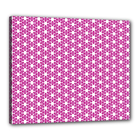 Cute Pretty Elegant Pattern Canvas 24  X 20  (framed) by GardenOfOphir