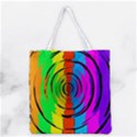 Rainbow Test Pattern Grocery Tote Bag View1