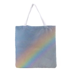 Rainbow Grocery Tote Bag by yoursparklingshop