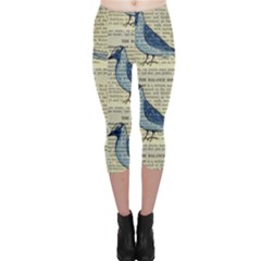 Bird Capri Leggings  by boho