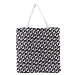 Hot Wife - Queen Of Spades Motif Grocery Tote Bag by HotWifeSecrets