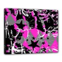 Pink Scene kid Canvas 20  x 16  (Framed) View1