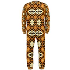 Faux Animal Print Pattern Onepiece Jumpsuit (men)  by GardenOfOphir