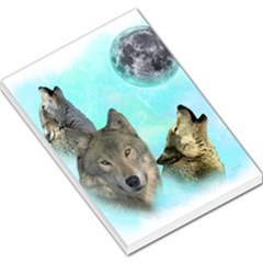 Wolves Shiney Grim Moon 3000 Large Memo Pads