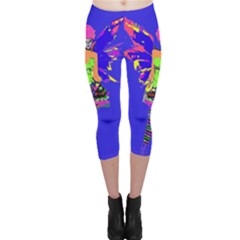 Fairy Punk Capri Leggings by icarusismartdesigns