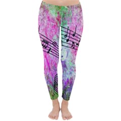 Abstract Music 2 Winter Leggings by ImpressiveMoments