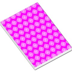 Abstract Knot Geometric Tile Pattern Large Memo Pads