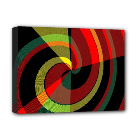 Spiral Deluxe Canvas 16  X 12  (stretched) 