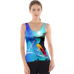 Snowboarding Tank Tops by FantasyWorld7