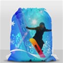 Snowboarding Drawstring Bag (Small) View2