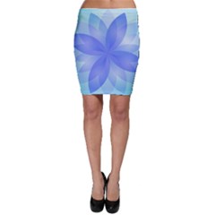 Abstract Lotus Flower 1 Bodycon Skirts by MedusArt