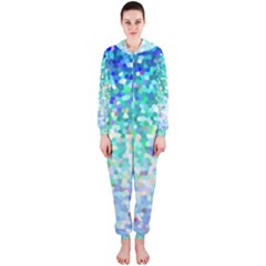 Mosaic Sparkley 1 Hooded Jumpsuit (ladies)  by MedusArt