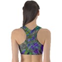 Colorful Abstract Stained Glass G301 Sports Bra View2