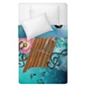 Music, Pan Flute With Fairy Duvet Cover (Single Size) View1