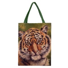 Tiger Classic Tote Bag by ArtByThree