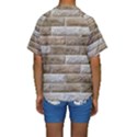 LIGHT BRICK WALL Kid s Short Sleeve Swimwear View2