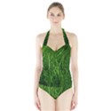 Women s Halter One Piece Swimsuit View1