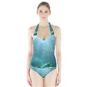 CRATER LAKE NATIONAL PARK Women s Halter One Piece Swimsuit View1