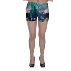 Marine Life Skinny Shorts by trendistuff