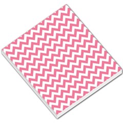 Pink And White Zigzag Small Memo Pads by Zandiepants