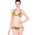 Colorful 3D texture   Bikini set View3