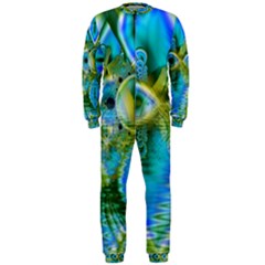 Mystical Spring, Abstract Crystal Renewal Onepiece Jumpsuit (men)  by DianeClancy