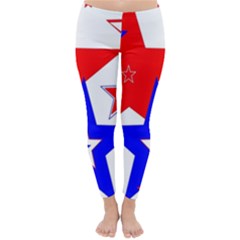 The Patriot 2 Winter Leggings  by SugaPlumsEmporium