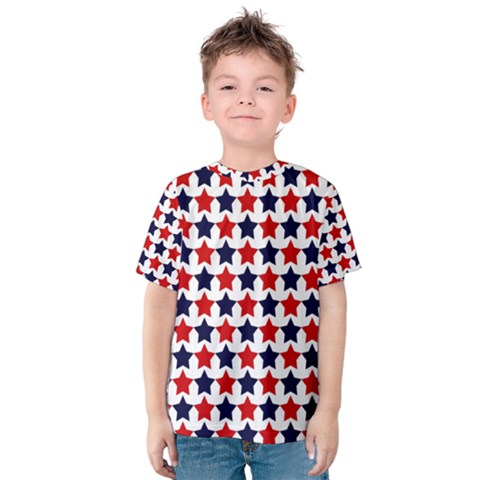 Patriot Stars Kid s Cotton Tee by StuffOrSomething