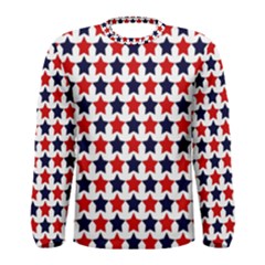 Patriot Stars Men s Long Sleeve Tee by StuffOrSomething