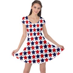 Patriot Stars Cap Sleeve Dresses by StuffOrSomething