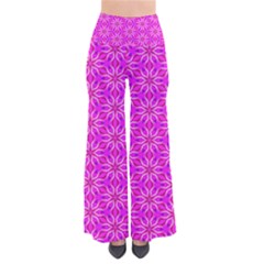 Pink Snowflakes Spinning In Winter Pants by DianeClancy