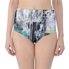 Urban Funk High-waist Bikini Bottoms by ArtistRoseanneJones