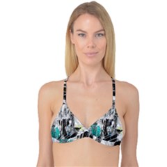 Urban Funk Reversible Tri Bikini Top by ArtistRoseanneJones