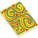 Colorful decorative lines Large Memo Pads View1