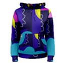 Walking on the clouds  Women s Pullover Hoodie View1