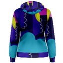 Walking on the clouds  Women s Pullover Hoodie View2