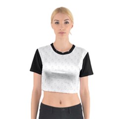 Ghosts Cotton Crop Top by itsybitsypeakspider