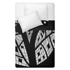 Black And White Tree Duvet Cover (single Size)