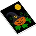 Halloween witch pumpkin Large Memo Pads View1