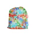 Colorful Mosaic  Drawstring Pouches (Large)  View1